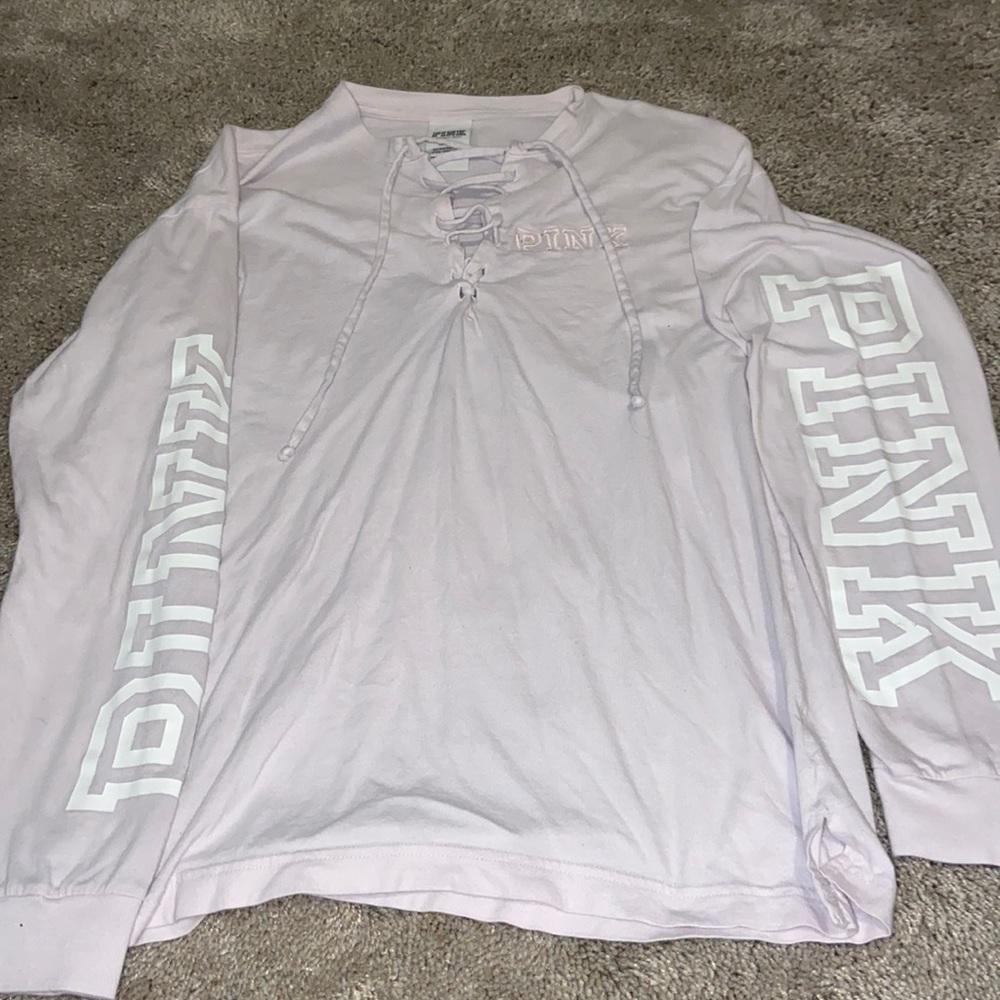 Long sleeve pink shirt,from pink
